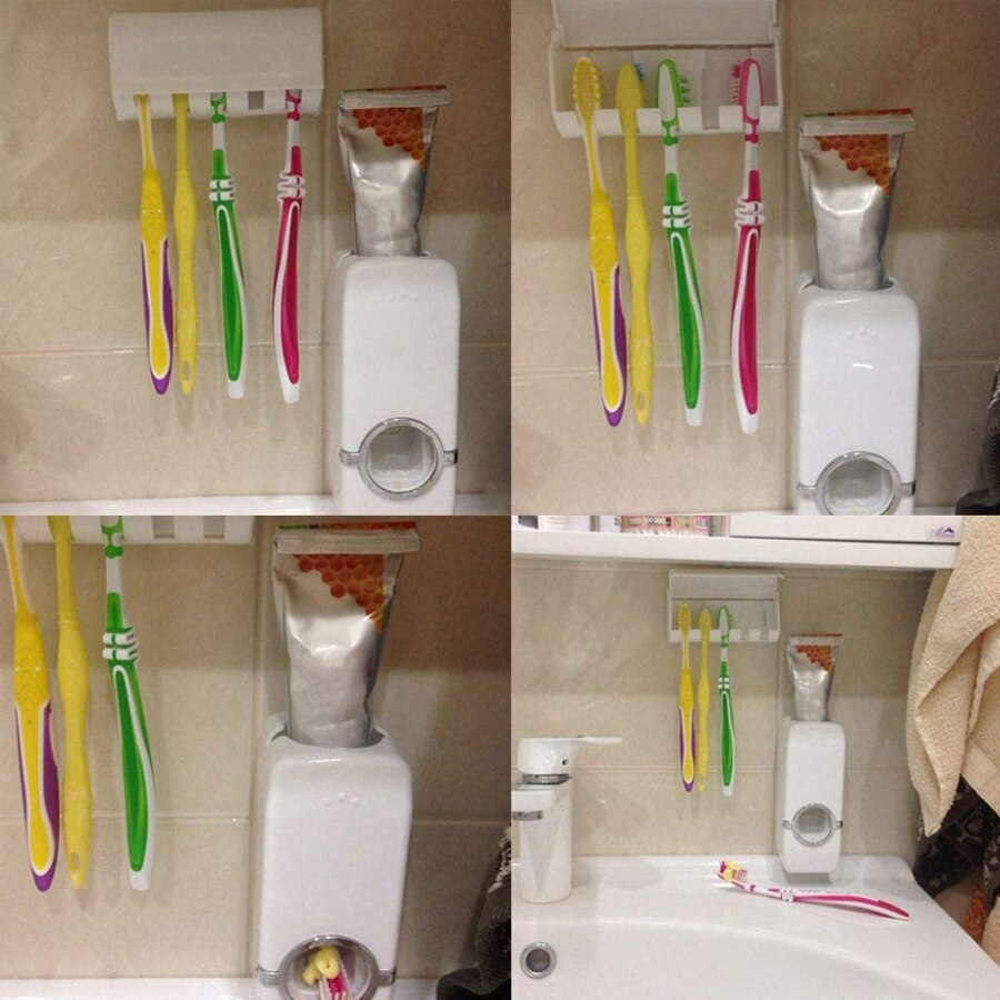 DispenserMax - Suporte Para 5 Escovas