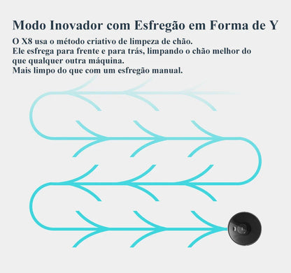 Super Robô X8 Vacuum Cleaner [3 ANOS DE GARANTIA]