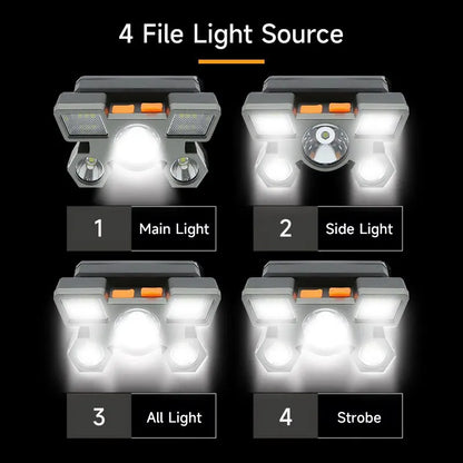 Lanterna UltraFlex - 5 LED Recarregável