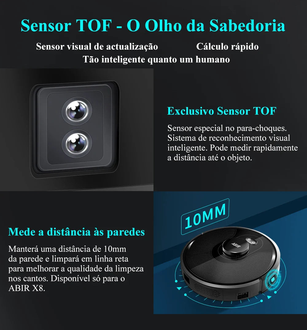 Super Robô X8 Vacuum Cleaner [3 ANOS DE GARANTIA]