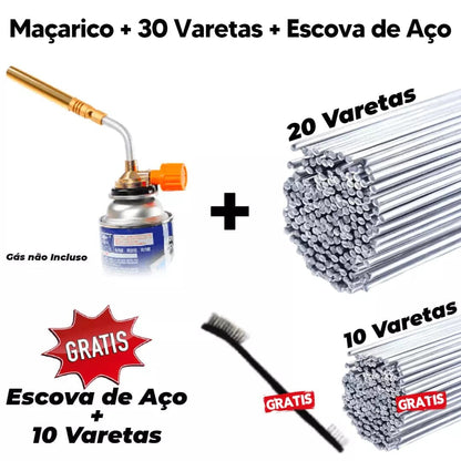 Kit Completo de Solda Profissional - Solda Premium + Brindes Exclusivos